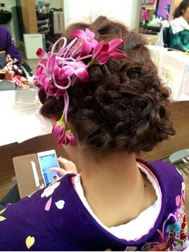 アビリティ ヘアー(ability hair) 蒲田abilityhair　so キュート編み込みアップ