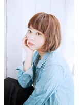 シュシュット(chouchoute)&nbsp;吉祥寺3分/モード3Ｄカラージグザグバング美髪ミニマムボブ/009