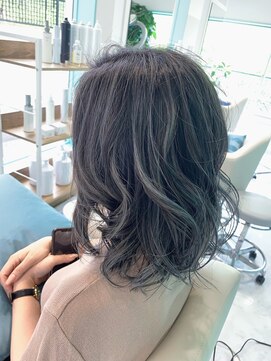 ワクヘアー(WaKu hair) グレージュハイライト/グレイアッシュ