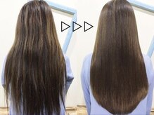 【PiM　FiX】髪を弱酸性で安定させ、なめらかでしなやかな手触へ導きます。《静岡/髪質改善》