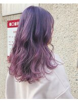 ジゼル(GiseL)&nbsp;【GiseL】ラベンダーグラデーション/ブリーチ/ダブルカラー