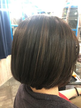 ヘアリゾートエーアイ 浅草店(hair resort Ai) 暗めカラー/ブリーチなしなじませハイライト/浅草/浅草駅