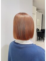 トニーアンドガイ 広尾店(TONI & GUY)&nbsp;オレンジ×ボブ