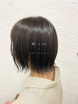 ヘアーチェリーコーク ランプ(HAIR CHERRY COKE Lamp)&nbsp;【新開】ぱつん bob×サマーアッシュ