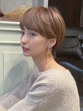 ザ シー 橋本(The C) 30代40代50代◎大人ナチュラルレイヤーショートボブ 表参道 橋本