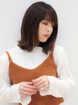 マイラ 銀座(myla) 切りっぱなしボブプリカール/大人ガーリー/チョコレートモード