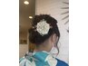 【スタイリスト四ッ路限定クーポン】浴衣着付け+ヘアセット♪ ￥6500