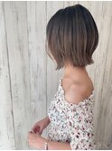 カッコよく決まる☆切りっぱなしボブ