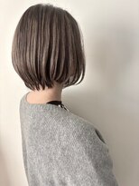ニコ ヘアー(nico hair) アッシュベージュ　× ミニボブ