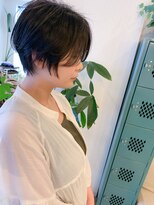 ヘアースパリゾート リアン 燕三条店(Lien)&nbsp;前下がり_ハンサムショート_