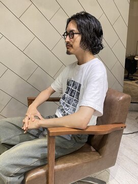 ハイセンス(HISENSE) ダークアッシュニュアンスパーマウルフベリーショート　【GIA】