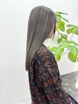 チュダック(ChuDuck) 韓国風《グレージュ》ハイトーン/ケアブリーチ/ダブルカラー