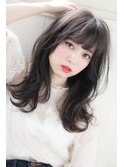 ナチュラルロング×アッシュブラウン☆30代40代50代60代