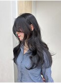 透明感シアーブラック