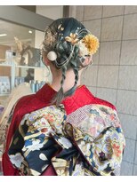 ムーン バイ ケンジ(moon by KENJE)&nbsp;【hinari】成人式ヘアセット/カチモリヘア