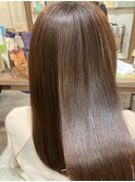 髪質改善カラー/ベージュブラウン