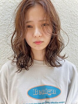 イロバイエンピー(iRo by enppy)の写真/《髪質・クセに悩んでいる方必見！》ふわっと柔らかなウェーブでほろ甘スタイルへ―。メンズパーマも人気！