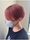 フェミニンロング似合わせカットミディアムスパイキーショート
