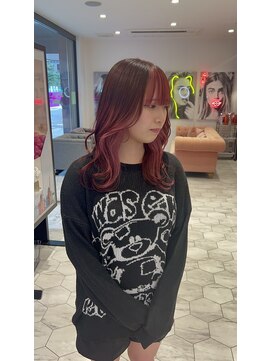 アマンドール(Aman D'or) 可愛いインナーカラー♪