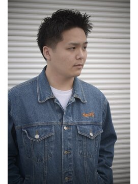 ジーン カットクラブ(GENE CUTCLUB) 刈り上げスパイキーショート