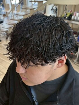 クラップス 横須賀中央店(CLAPS) 波巻きスパイラルパーマメンズパーマハイライトツイストパーマ