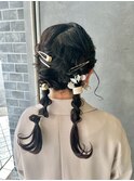結婚式&ウエディングパーティー用韓国ヘアアレンジ　武蔵小杉