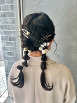 クラリス バイネオ 武蔵小杉(Claris by neo)&nbsp;結婚式&ウエディングパーティー用韓国ヘアアレンジ　武蔵小杉