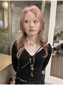 くすみピンク