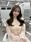 上品可愛い◇韓国くびれヘアショコラグレージュ