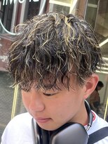 ウィル バイ ブラウン(Vir by Brown) ツイストスパイラル/ハイライト/メンズパーマ/メンズカラー