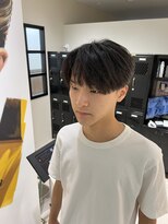 ステージ(STAGE)&nbsp;ダウンパーマ　ニュアンスパーマ　センターパート