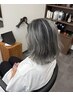 ※担当者指定【外国人風】ブリーチデザインカラー+ケアトリートメント ￥16900
