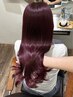 【理想のカラーに】ブリーチなしWカラー＋カット＋うる艶トリートメント