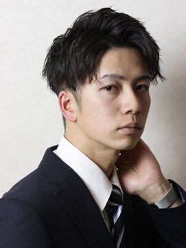 ヘアーアンドグルーミング ヨシザワインク(HAIR&GROOMING YOSHIZAWA Inc.) ツーブロックアップバングスパイラルパーマビジネス短髪束感床屋