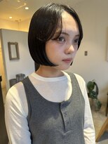 ドレープ(Dreap)&nbsp;【nanoka】ボブヘア　ショート　小顔ヘア　顔周り