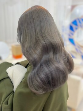 ルフェリ(Lufeli) 【Lufeli】いとうりお オリーブグレー/ケアブリーチ/髪質改善