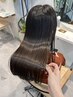 宮本指名＊カット+美髪縮毛矯正+ケアトリートメント￥30800◇表参道/レイヤー