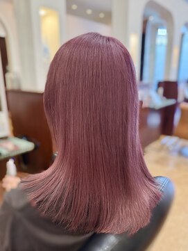 ブランシェ JR勝川駅南口店(BRANCHE) 透明感ピンクカラー/髪質改善カラー/透明感カラー/艶髪