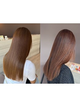 カウンセリング重視◎髪のお悩みに寄り添った髪質改善で思わず触りたくなるうる艶ヘアへと導く―。