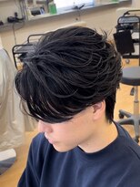 ビカム 名駅(become) フェザーパーマ/フェザーショート