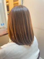 ルページ 千葉(lpage)&nbsp;髪質改善/顔周りレイヤーカット/グレージュ[千葉/千葉駅]