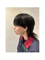 アース オーセンティック 越谷レイクタウン店(EARTH Authentic)&nbsp;マレットヘアでスッキリ今っぽいミディアムスタイルに