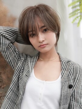 ギークス(GEEKS) 【GEEKS渋谷】レイヤーショート/ウルフカット/冬カラー/20代30代