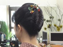 総合美容室トチタニの雰囲気(粋な夜会巻きステキです、)