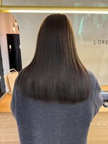 ローレン(LOREN)&nbsp;透明感髪質改善ベージュダブルカラーミルクティーグレージュ