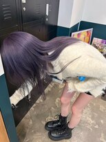 ヘアーブレイス(hair brace) 千葉駅/着物ヘア/大人ガーリー/ダークアッシュ/似合わせカット