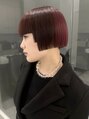 レイズ 国分寺店(RAYS)&nbsp;個性的モードボブ◎顔周りのデザインでモード感を作ります。