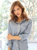 エムスラッシュ ソル センター南(M.SLASH SOL)&nbsp;■SOLセンター南・6-9■外国人風ブロンドカラーxくびれカール