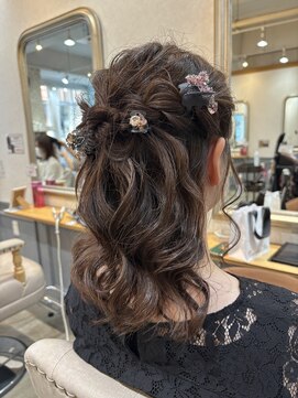 サンクチュアリ ウィズエデン 京橋店(Sanctuary with eden) weddingヘアセット