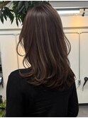 ハイライトバレイヤージュダブルカラーケアブリーチ20代30代